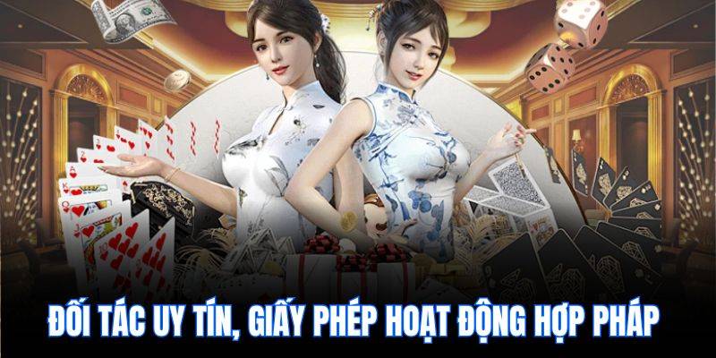 Đối tác uy tín, giấy phép hoạt động hợp pháp 
