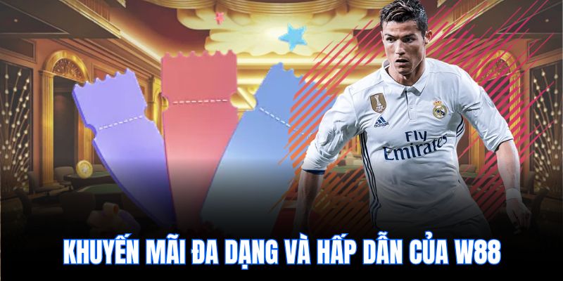 Khuyến mãi đa dạng và hấp dẫn của W88
